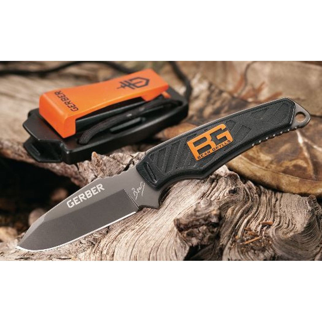 Gerber Bear Grylls Ultra Compact Fixed Blade Knife Survival Knife